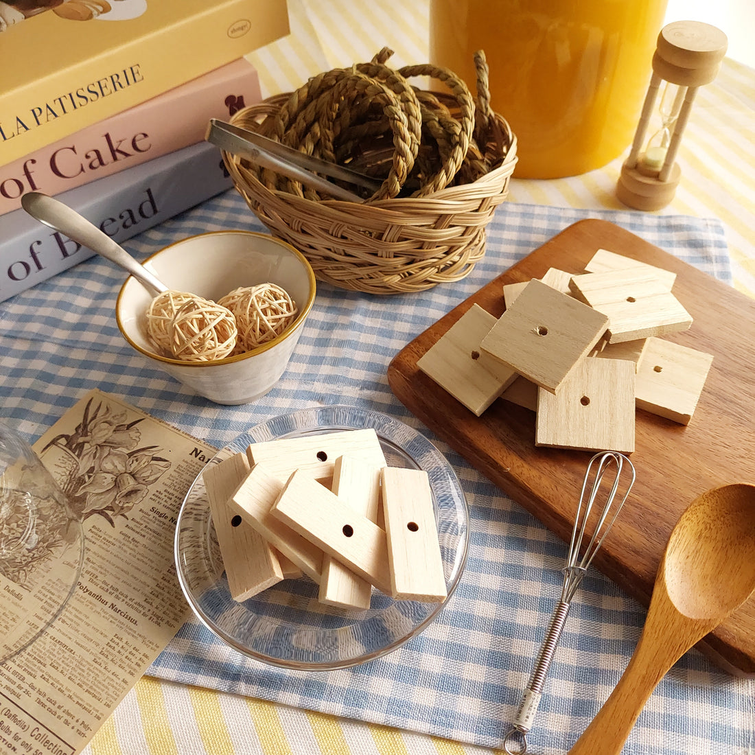 【ワンコイン】超簡単に作れるインコおもちゃAセット,高品質の鳥おもちゃ,無農薬,無着色,防腐剤無し