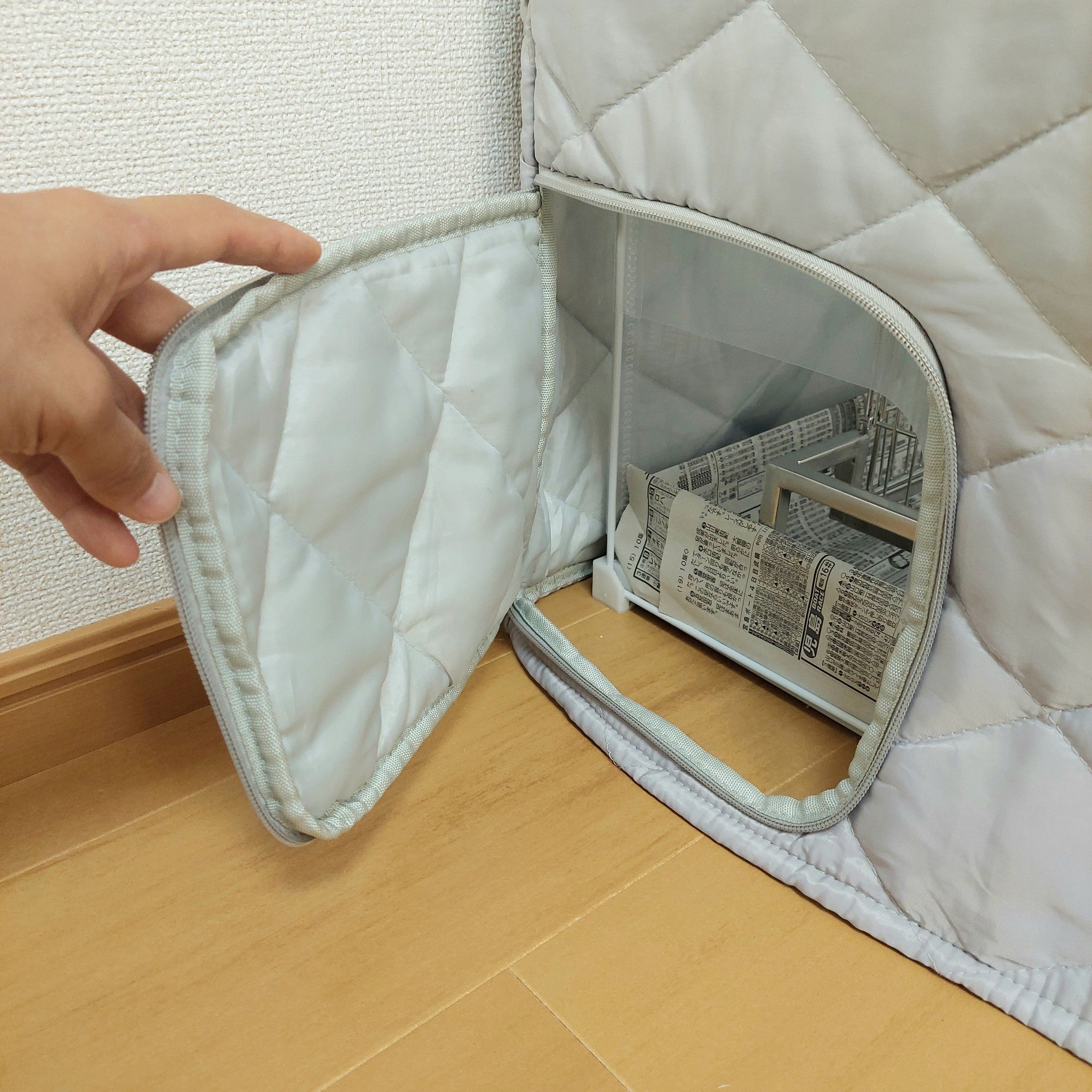 インコケージにも極上のダウンコートを「NOBISONテックダウン」大サイズ(鳥ケージ、鳥ケージカバー)