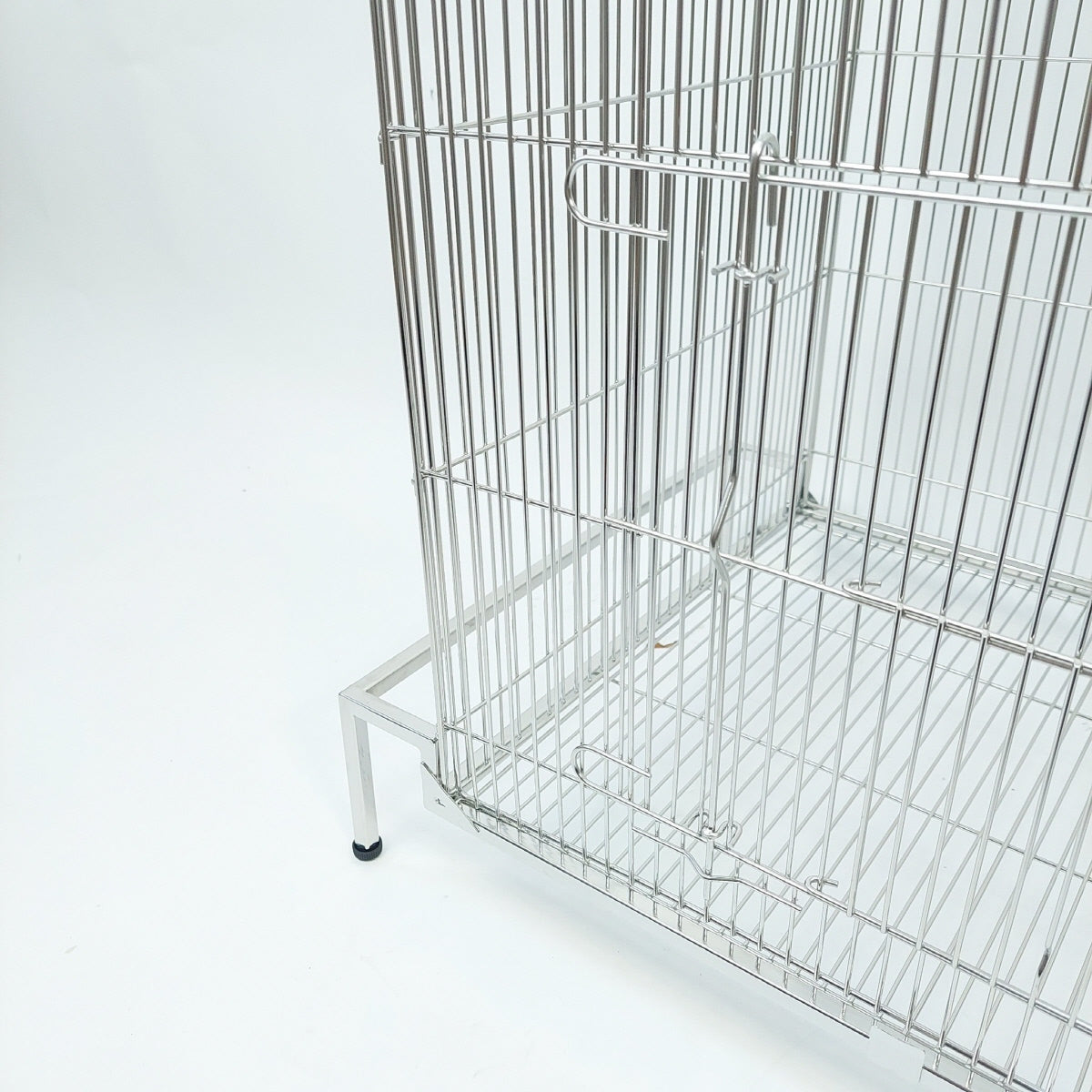 58X91cm,日本初,新聞紙1枚抜けば掃除完了「ステンレス10秒ケージ 」特許拾得の大きい鳥ケージ, おしゃれな大型ケージ,掃除しやすい,オカメインコ,ウロコインコ,コザクラインコ