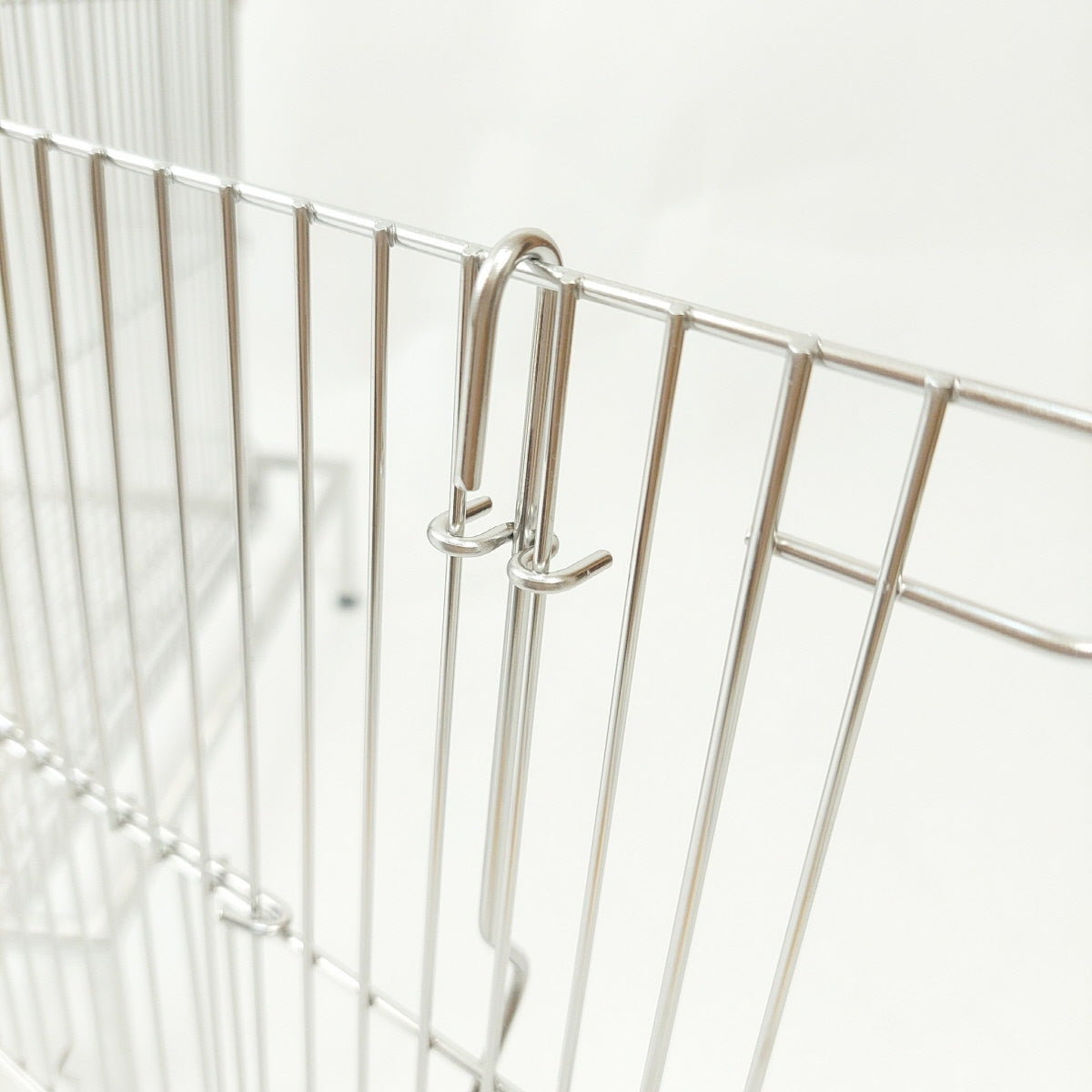 58X91cm,日本初,新聞紙1枚抜けば掃除完了「ステンレス10秒ケージ 」特許拾得の大きい鳥ケージ, おしゃれな大型ケージ,掃除しやすい,オカメインコ,ウロコインコ,コザクラインコ