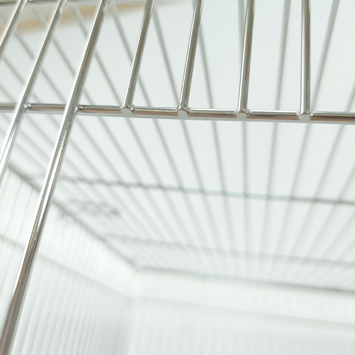 58X91cm,日本初,新聞紙1枚抜けば掃除完了「ステンレス10秒ケージ 」特許拾得の大きい鳥ケージ, おしゃれな大型ケージ,掃除しやすい,オカメインコ,ウロコインコ,コザクラインコ