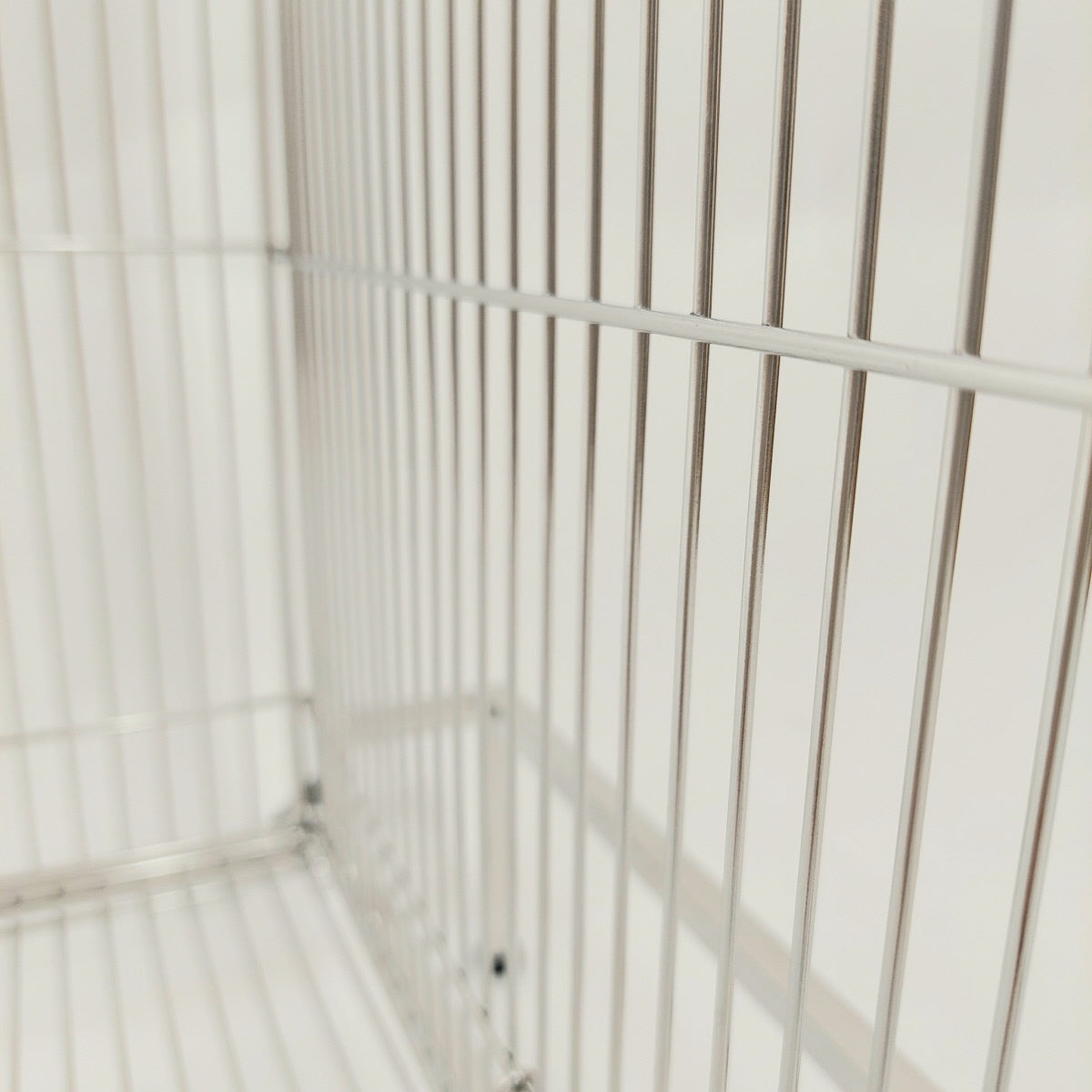 58X91cm,日本初,新聞紙1枚抜けば掃除完了「ステンレス10秒ケージ 」特許拾得の大きい鳥ケージ, おしゃれな大型ケージ,掃除しやすい,オカメインコ,ウロコインコ,コザクラインコ