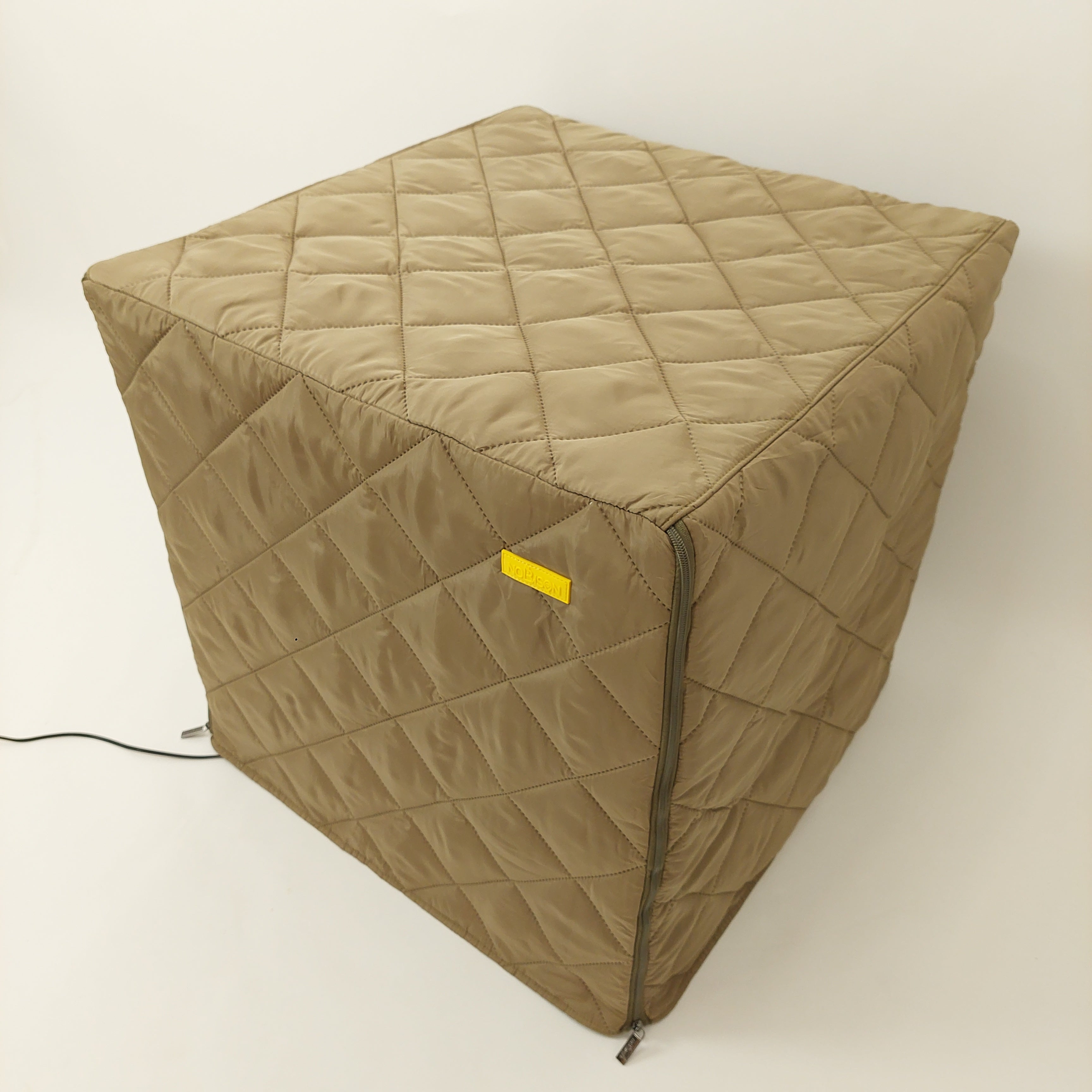 インコケージにも極上のダウンコートを「NOBISONテックダウン」(鳥ケージカバー、インコケージカバー、冬もポカポカに!インコケージの温湿度管理ケース,インコケージカバー、「快適保くん」62X62X62cm(アクリルケージの代用)インコケース, 鳥ケージケース,インコヒーター用、) 小サイズ