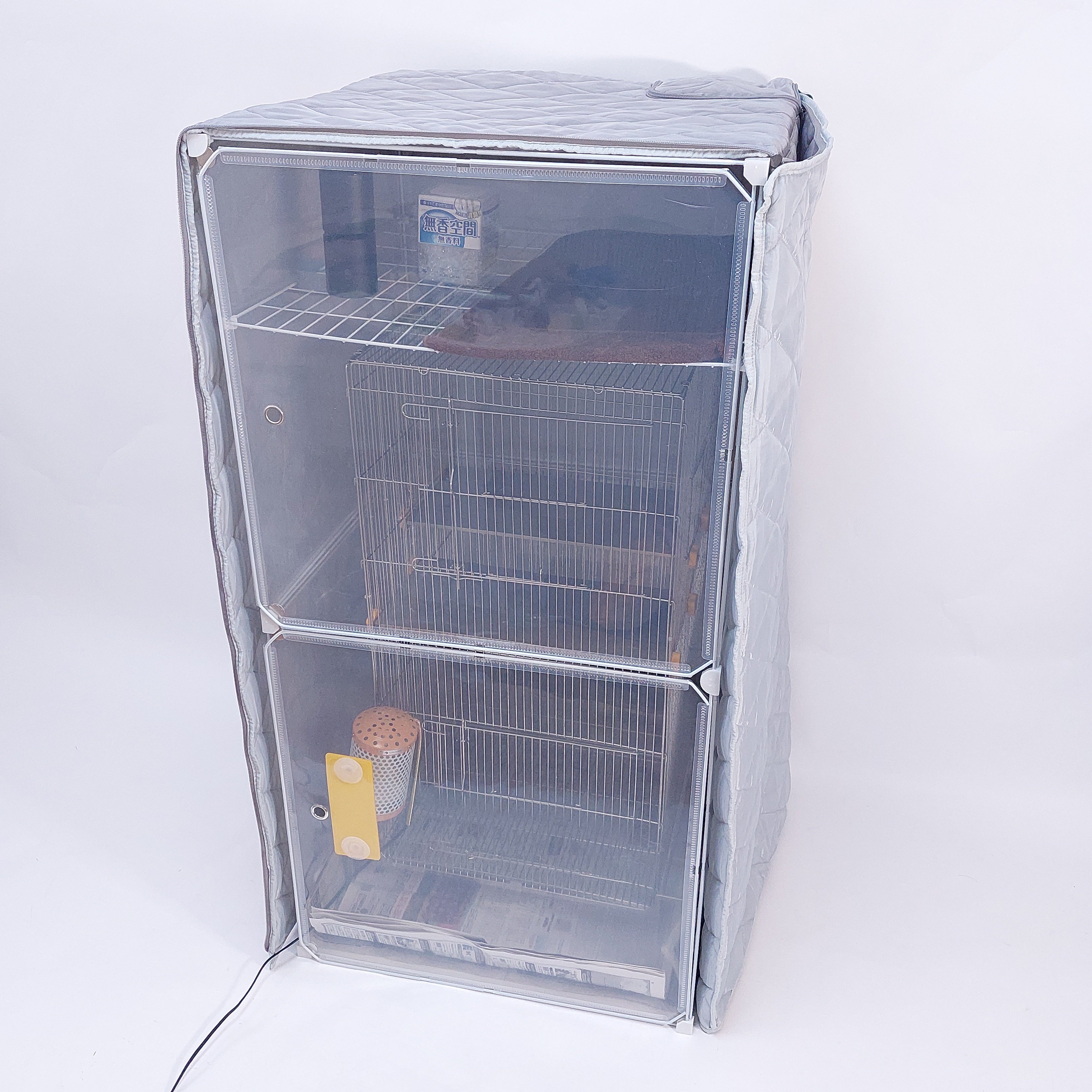 インコケージにも極上のダウンコートを「NOBISONテックダウン」大サイズ(鳥ケージ、鳥ケージカバー)