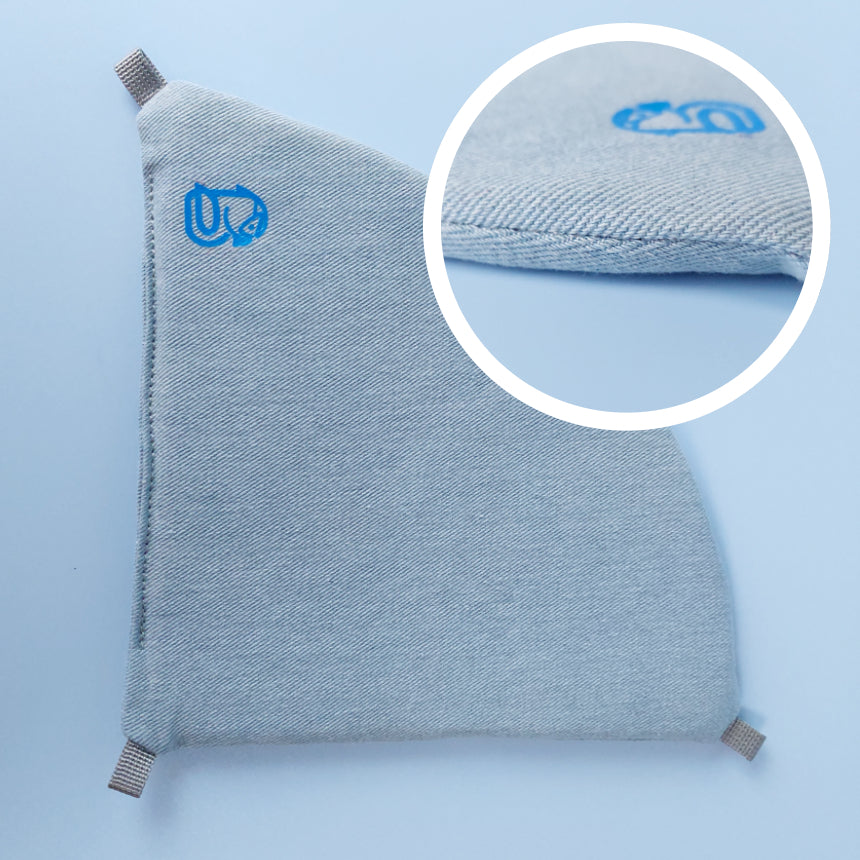 丈夫で長持ち「ド根性ハンモック」インコが齧っても糸が出にくいジーンズ素材&構造