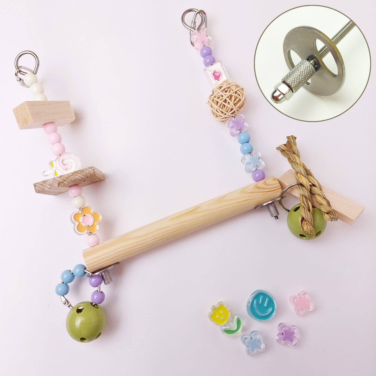 超簡単インコおもちゃ手作りツール – NOBINKO