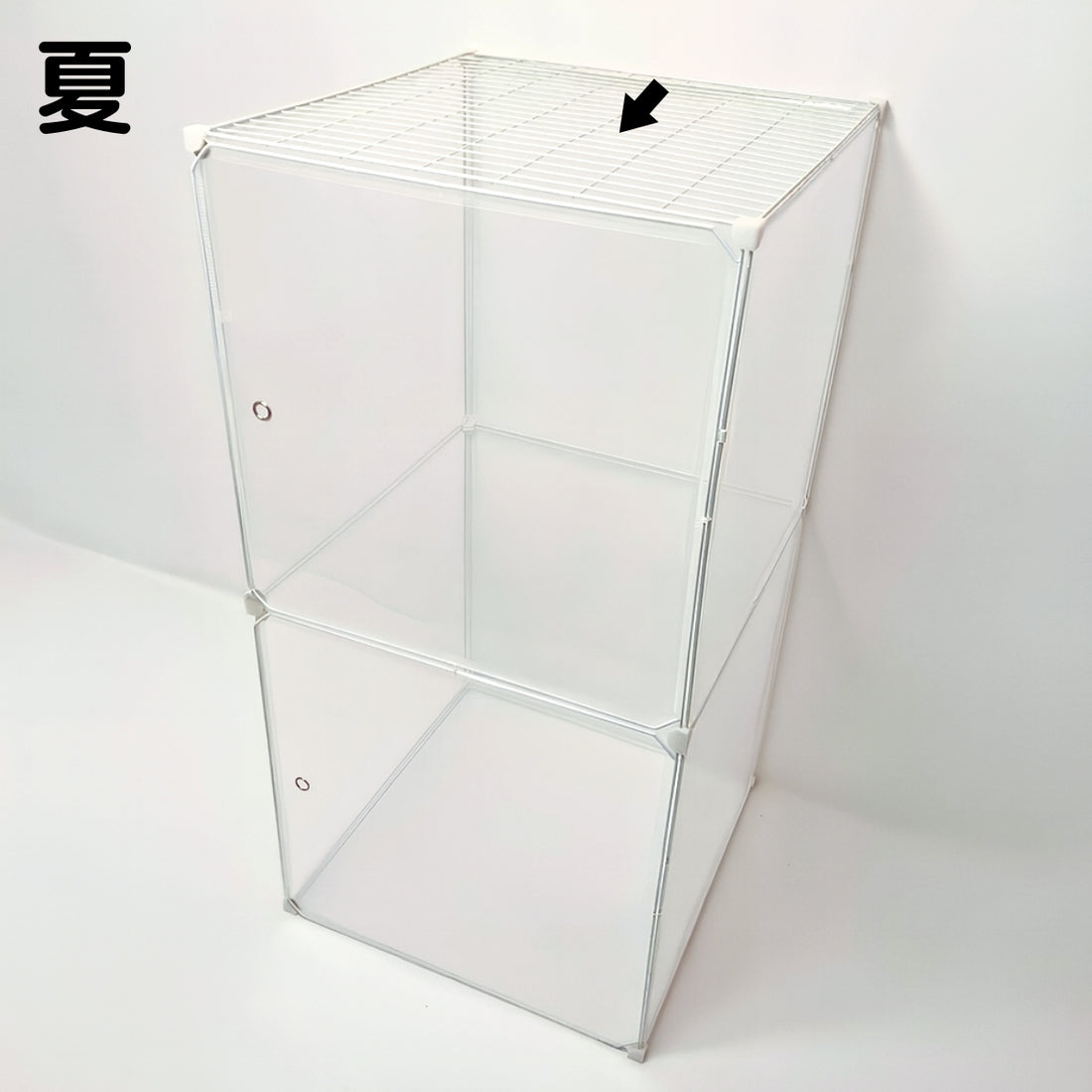 オールシーズン使用OK! インコケージの温湿度管理ケース「10得快適保くん」121X62X62cm（アクリルケージの代用）インコカバー、鳥カバー