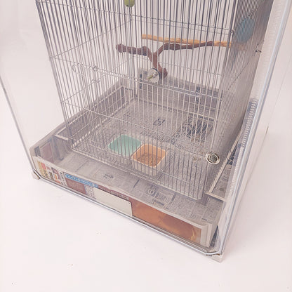 オールシーズン使用OK! インコケージの温湿度管理ケース「10得快適保くん」121X62X62cm（アクリルケージの代用）インコカバー、鳥カバー