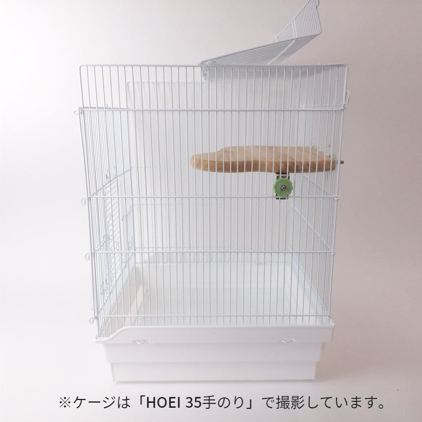 【天然,安心,防水】インコの足が疲れないウッドステージ「洗ピカリラックスゾーン」（ウッドステップ）