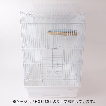 【天然,安心,防水】インコの足が疲れないウッドステージ「洗ピカリラックスゾーン」（ウッドステップ）